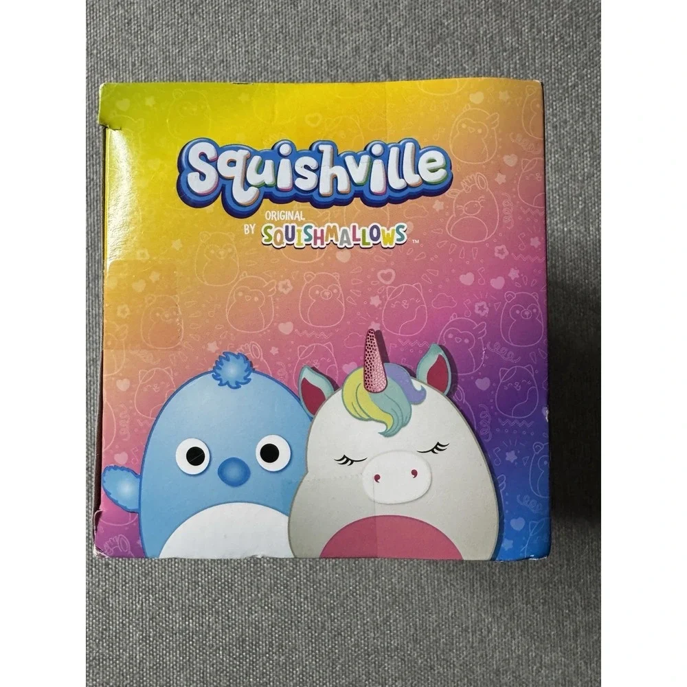 squishville squishmallow Mini Dragon With Accessories Sneakers And Snowshoes